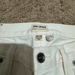 Todd Snyder White Jeans